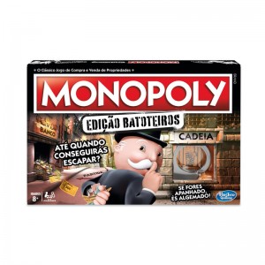 Jogo de Tabuleiro Hasbro Monopoly Edição Batoteiros